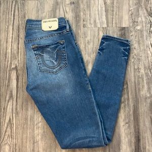 True Religion Casey Super Skinny Jeans Size 28